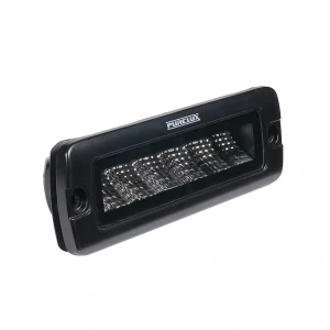 Pracovné svetlo PURELUX Black Flush-Mount Slim – 20 cm / 30 W /flood