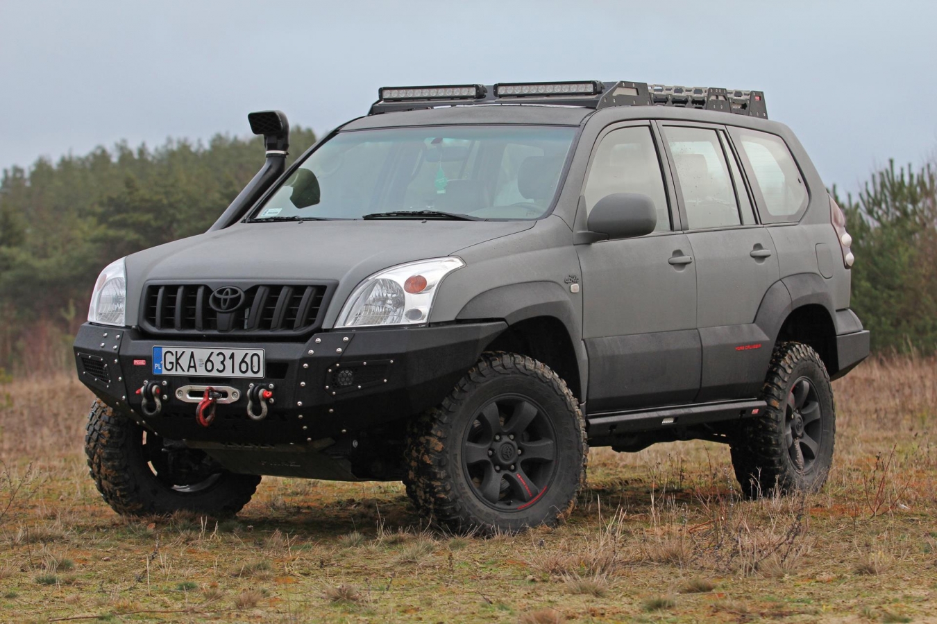 Strešný nosič TOYOTA LC120 Slim