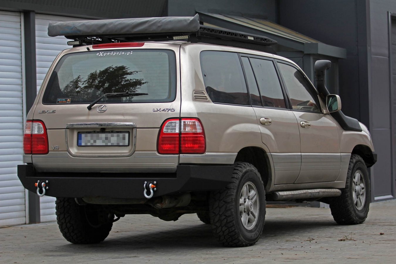 Pevnostný nárazník Toyota Land Cruiser 100 zadný