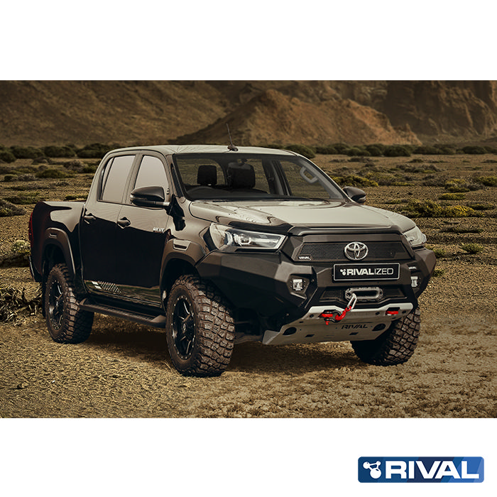 Hliníkový pevnostný nárazník TOYOTA HILUX 2020+ RIVAL predný