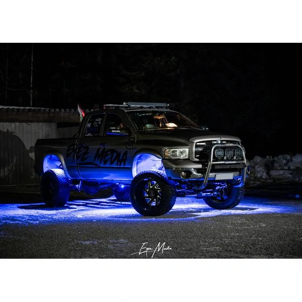 Súprava LED podsvietenia Purelux Underglow RGBW – 12/24 V