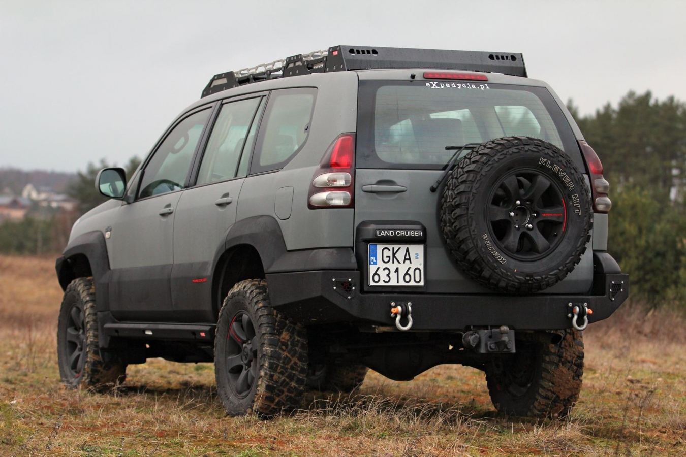 Strešný nosič TOYOTA LC120 Slim