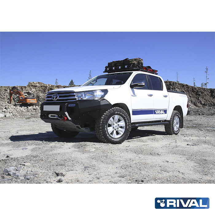 Hliníkový pevnostný nárazník TOYOTA HILUX 2015-2021 RIVAL predný