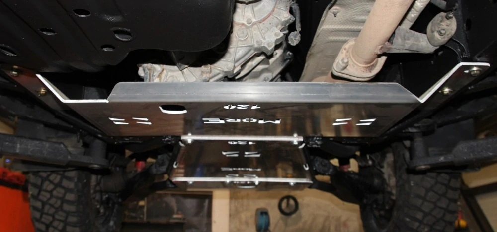 Sada hliníkových krytov podvozku – Toyota Land Cruiser 120 