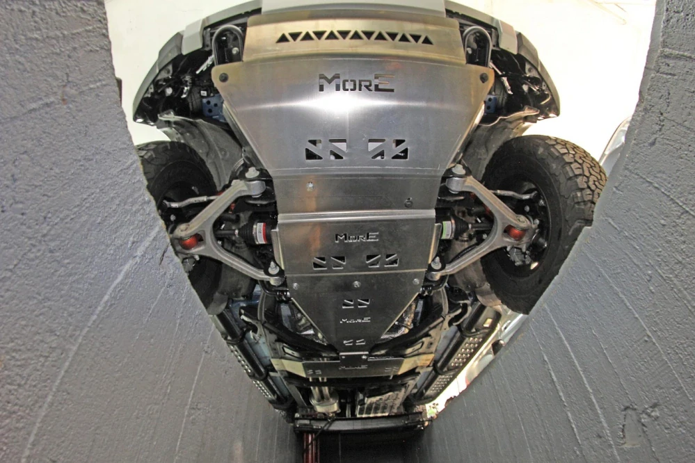 Sada hliníkových krytov podvozku – FORD RANGER RAPTOR 2023+ 2,0 diesel