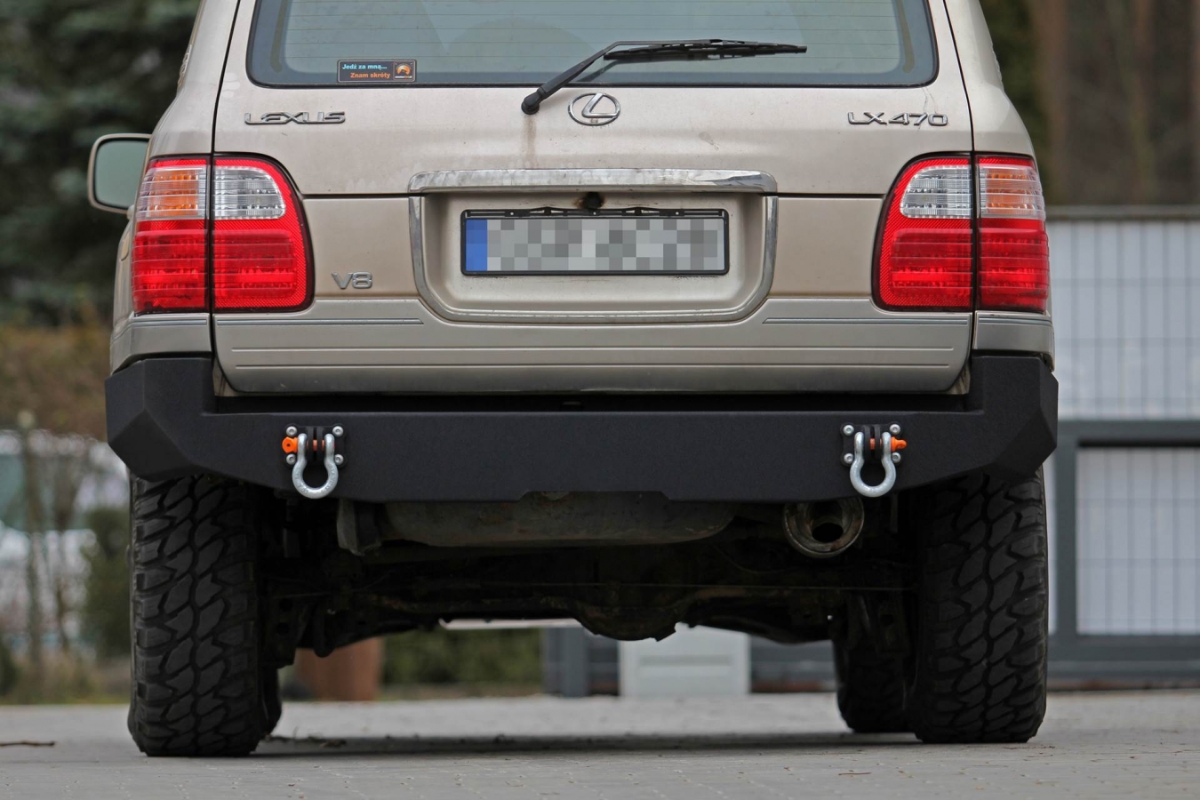 Pevnostný nárazník Toyota Land Cruiser 100 zadný
