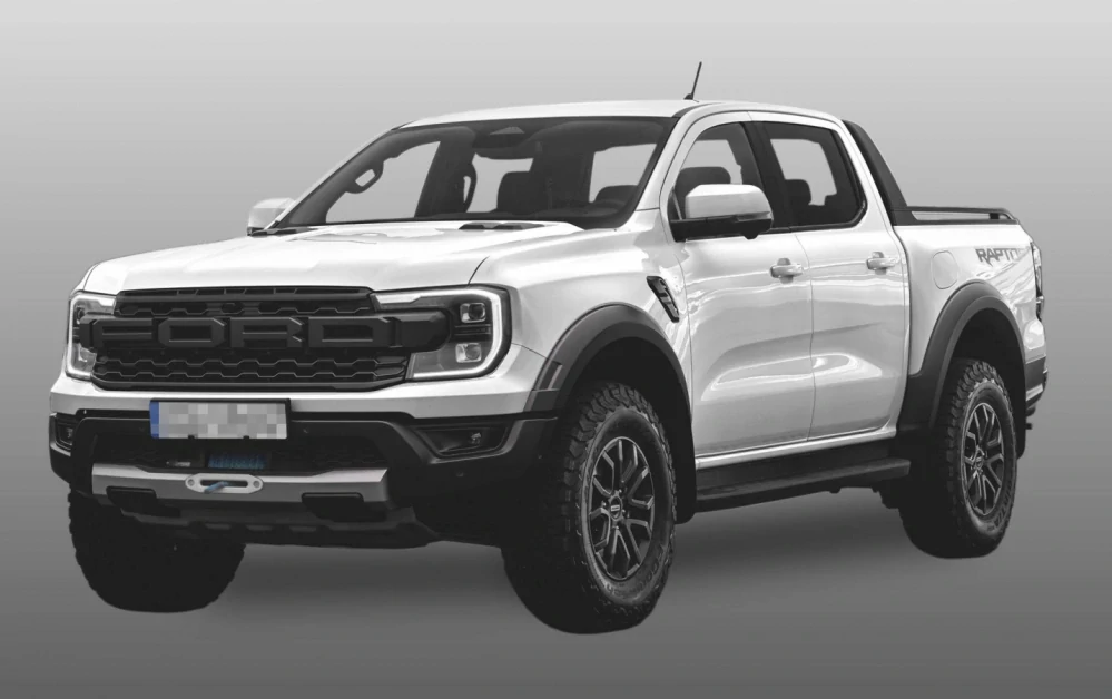 Sada hliníkových krytov podvozku – FORD RANGER RAPTOR 2023+ 2,0 diesel