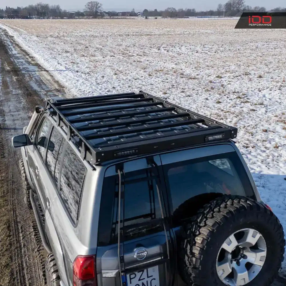 Hliníkový strešný nosič Nissan Patrol Y61 iOD