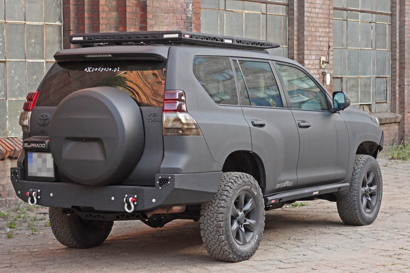 STREŠNY NOSIČ Toyota Land Cruiser 150 PLATFORMA (ZÁHRADKA)
