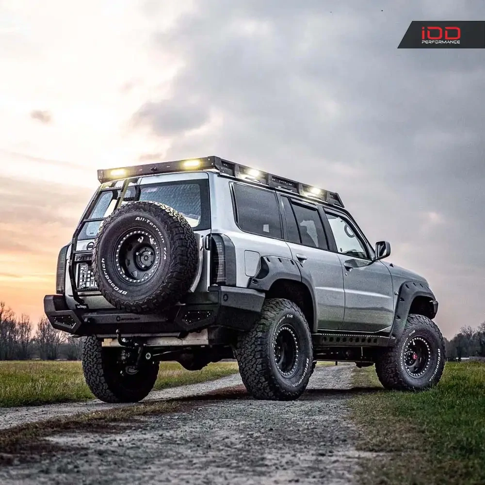 Hliníkový strešný nosič Nissan Patrol Y61 iOD