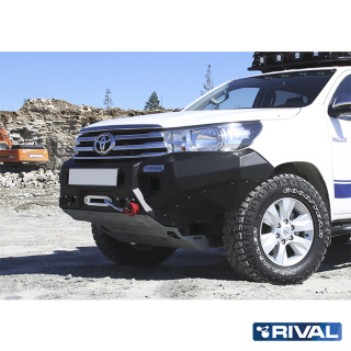 Hliníkový pevnostný nárazník TOYOTA HILUX 2015-2021 RIVAL predný